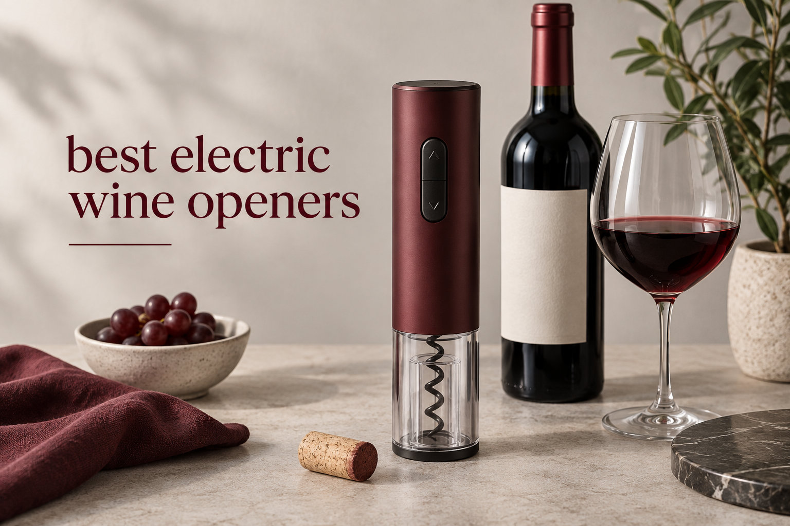 best electric wine openers