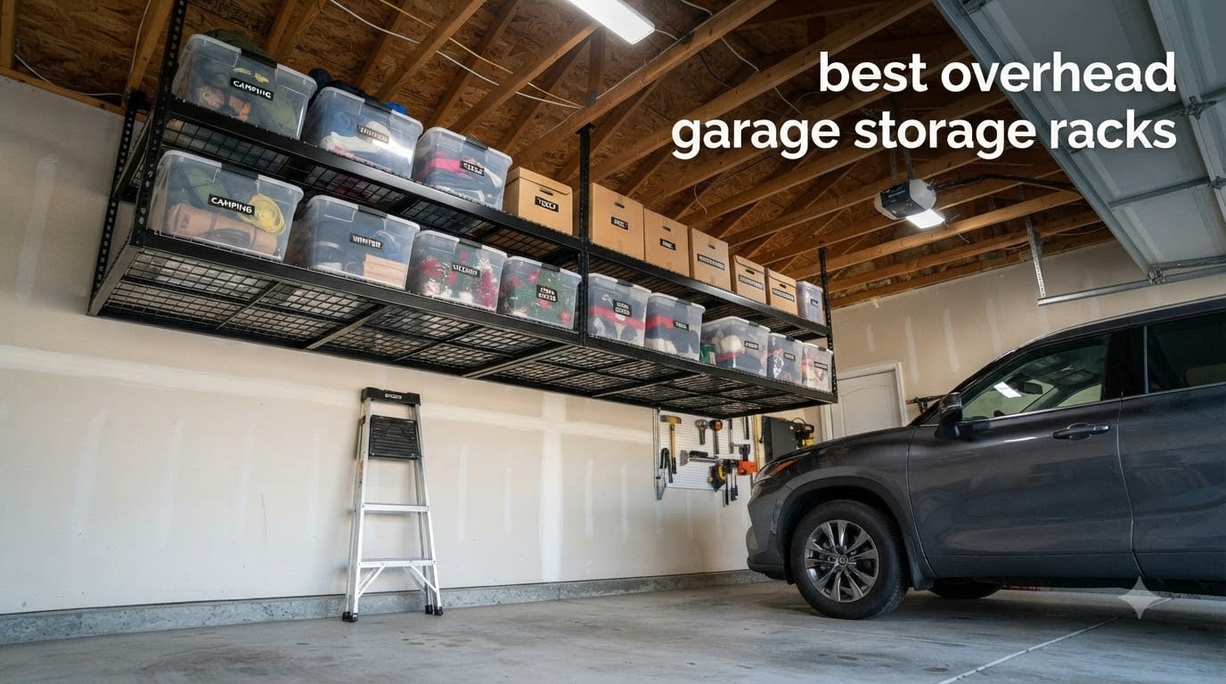 best overhead garage storage racks
