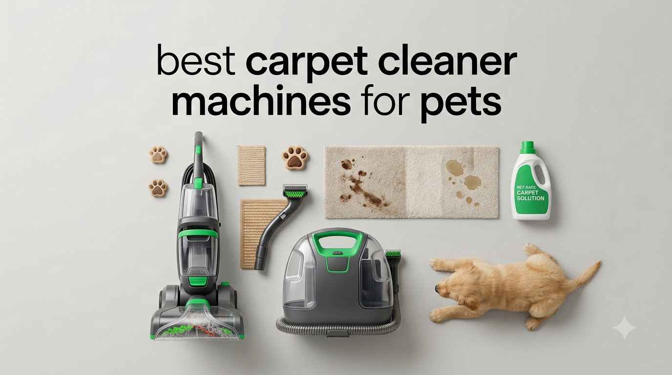 best carpet cleaner machines for pets