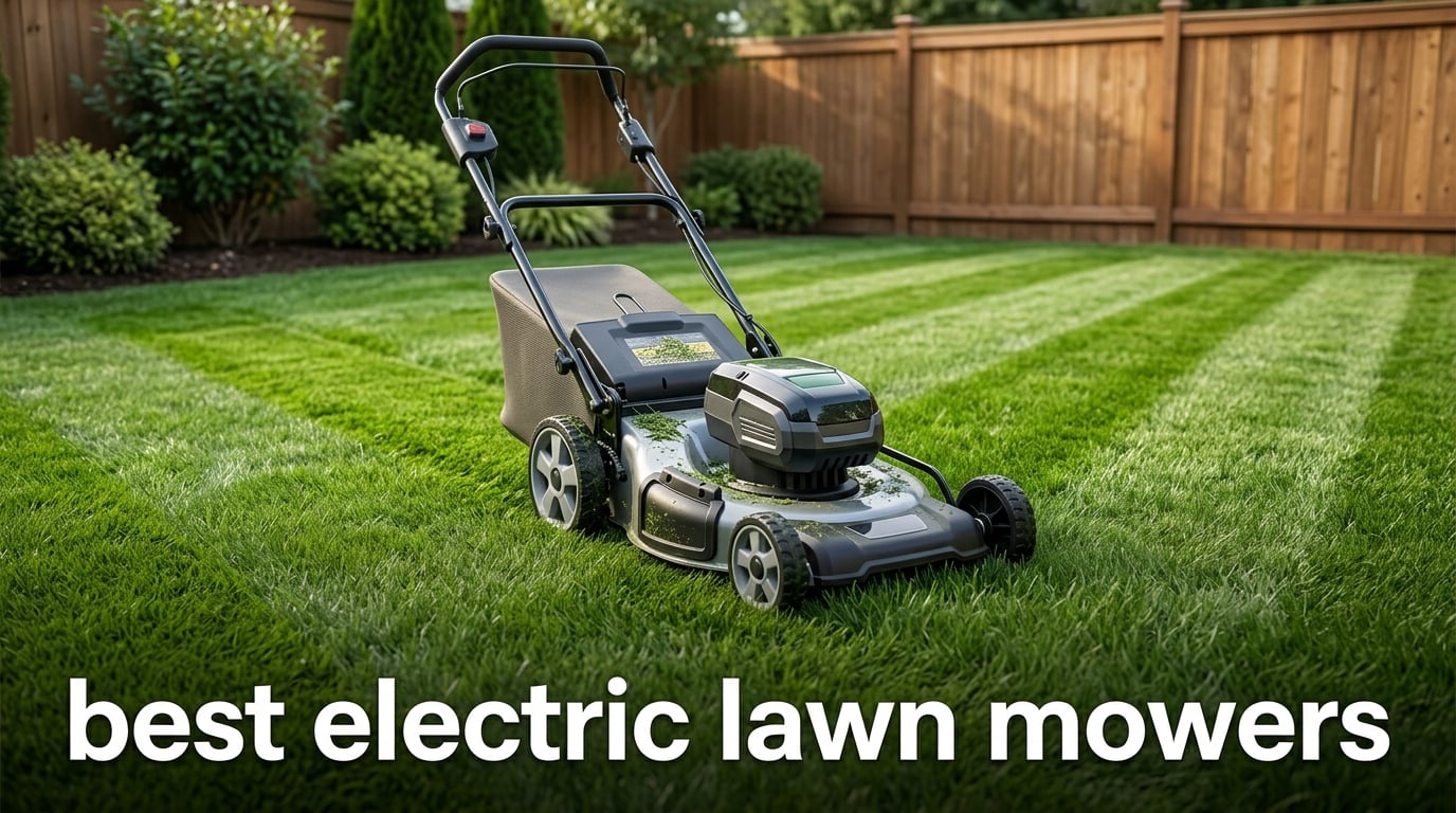 best electric lawn mowers