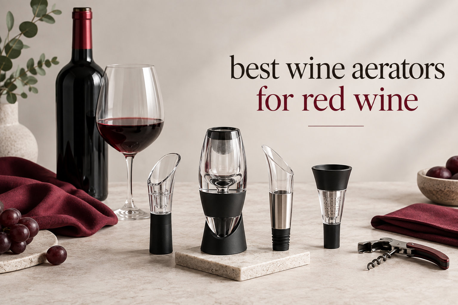 best wine aerators for red wine
