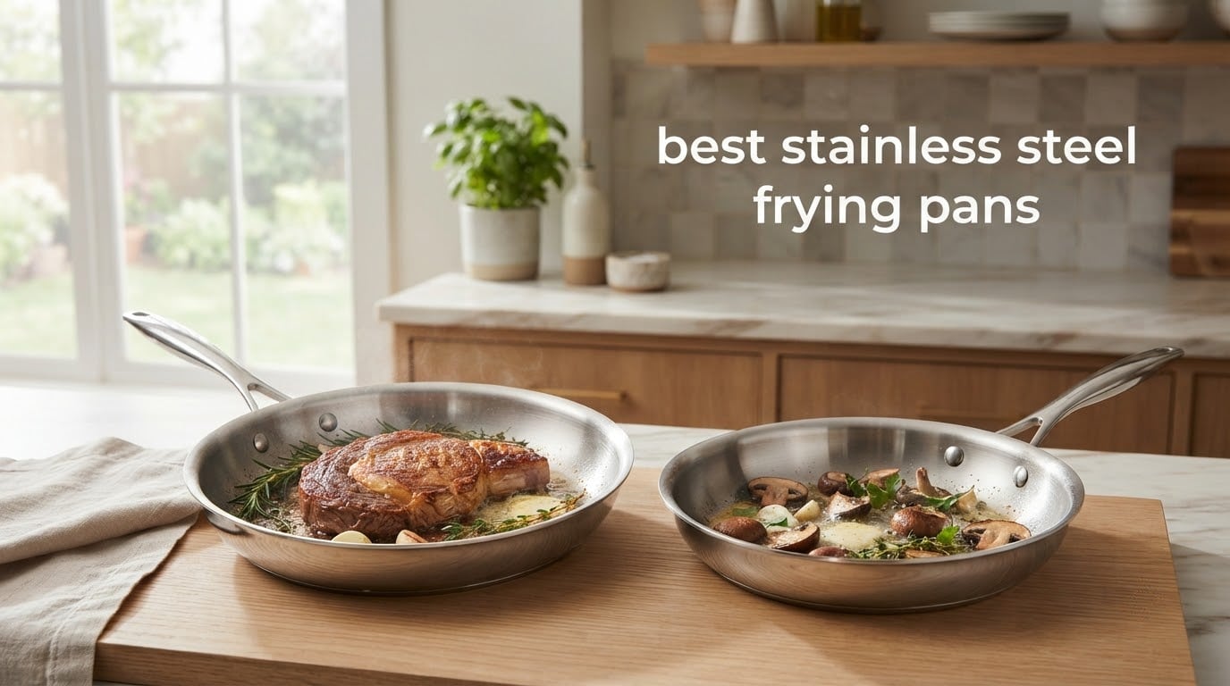best stainless steel frying pans