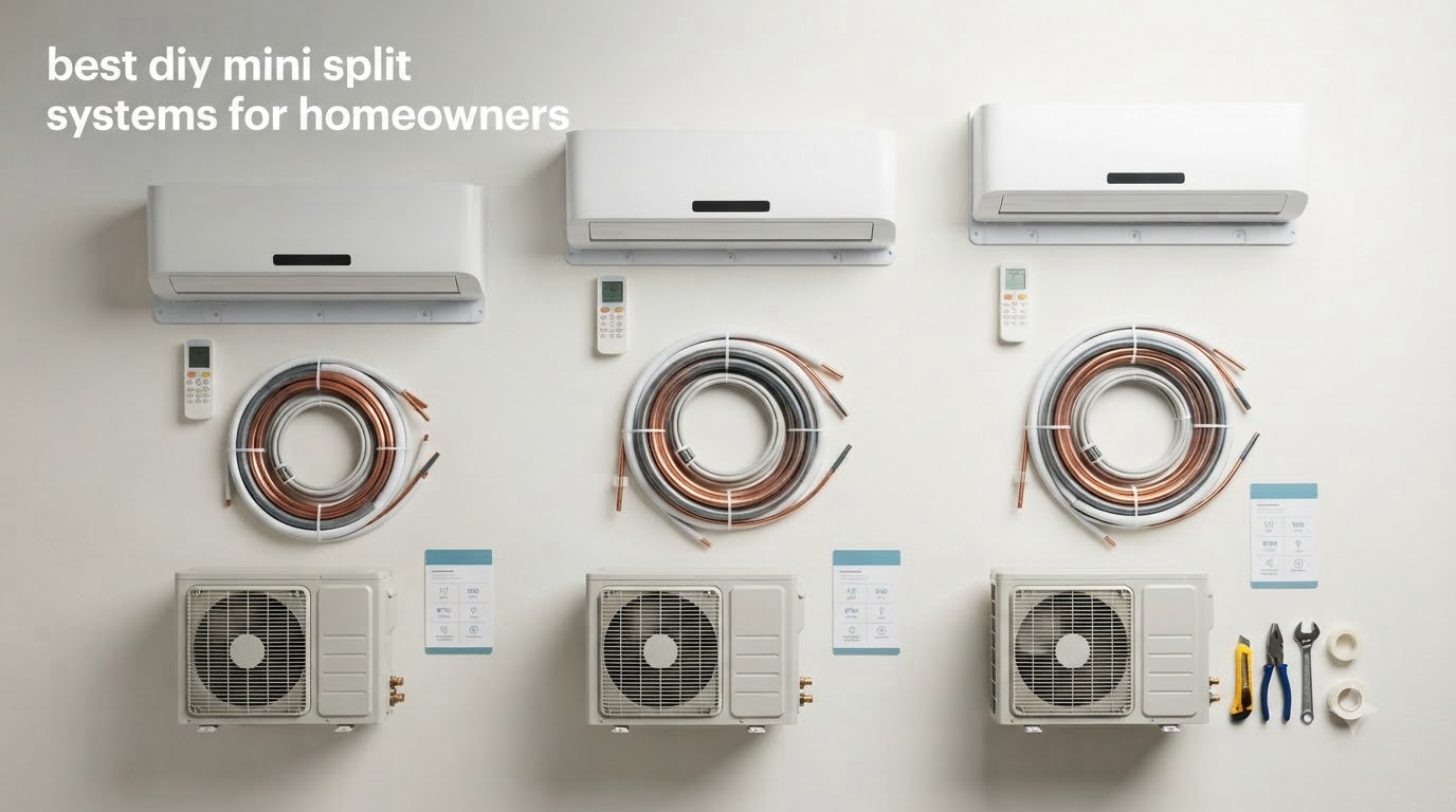 best diy mini split systems for homeowners
