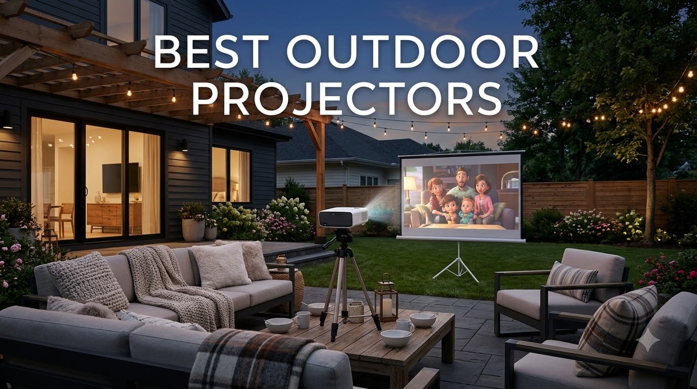 best outdoor projectors