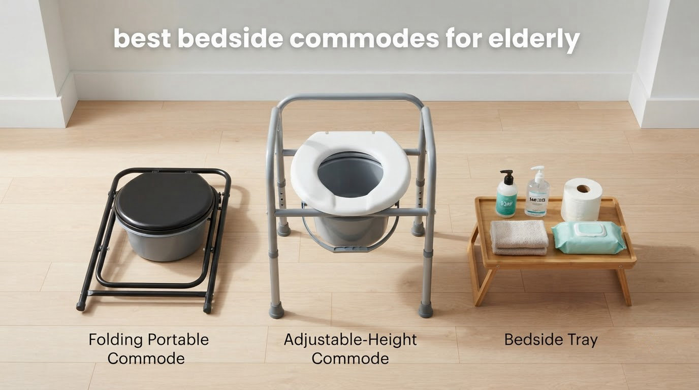 best bedside commodes for elderly