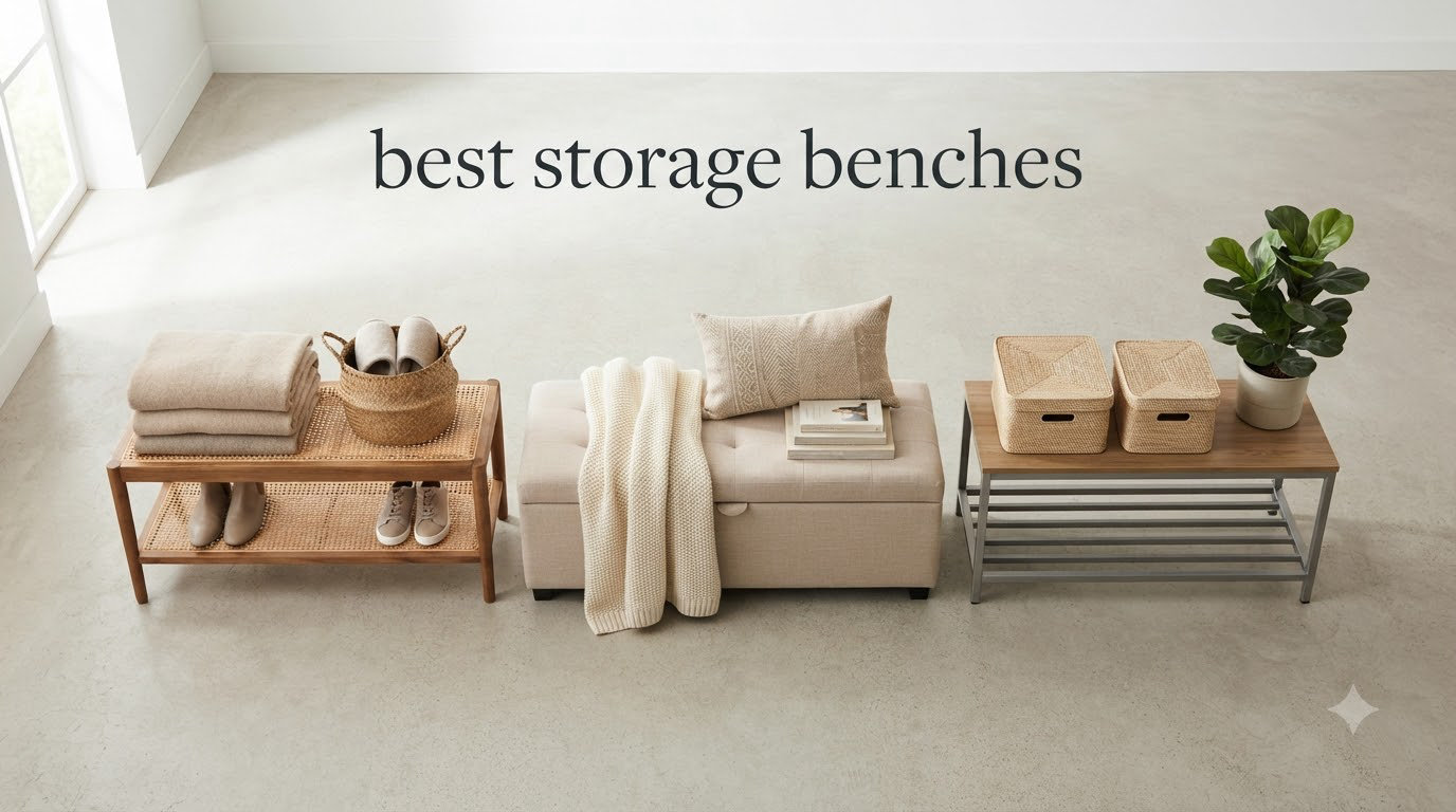 best storage benches