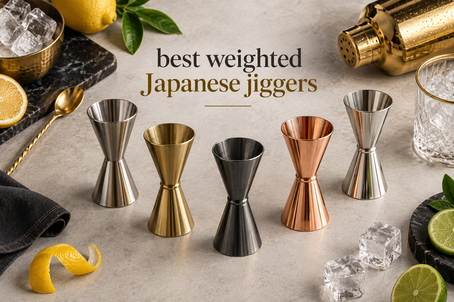 best weighted Japanese jiggers