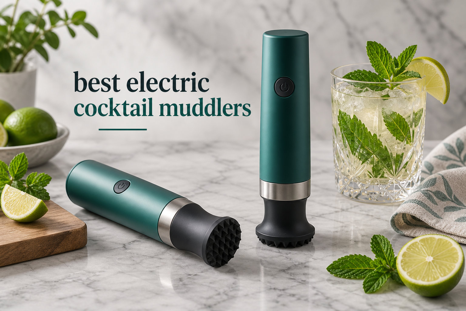 best electric cocktail muddlers