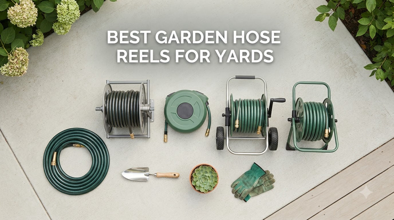 best garden hose reels for yards