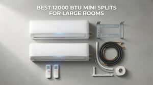 best 12000 btu mini splits for large rooms