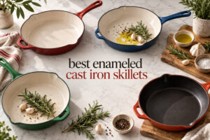 best enameled cast iron skillets