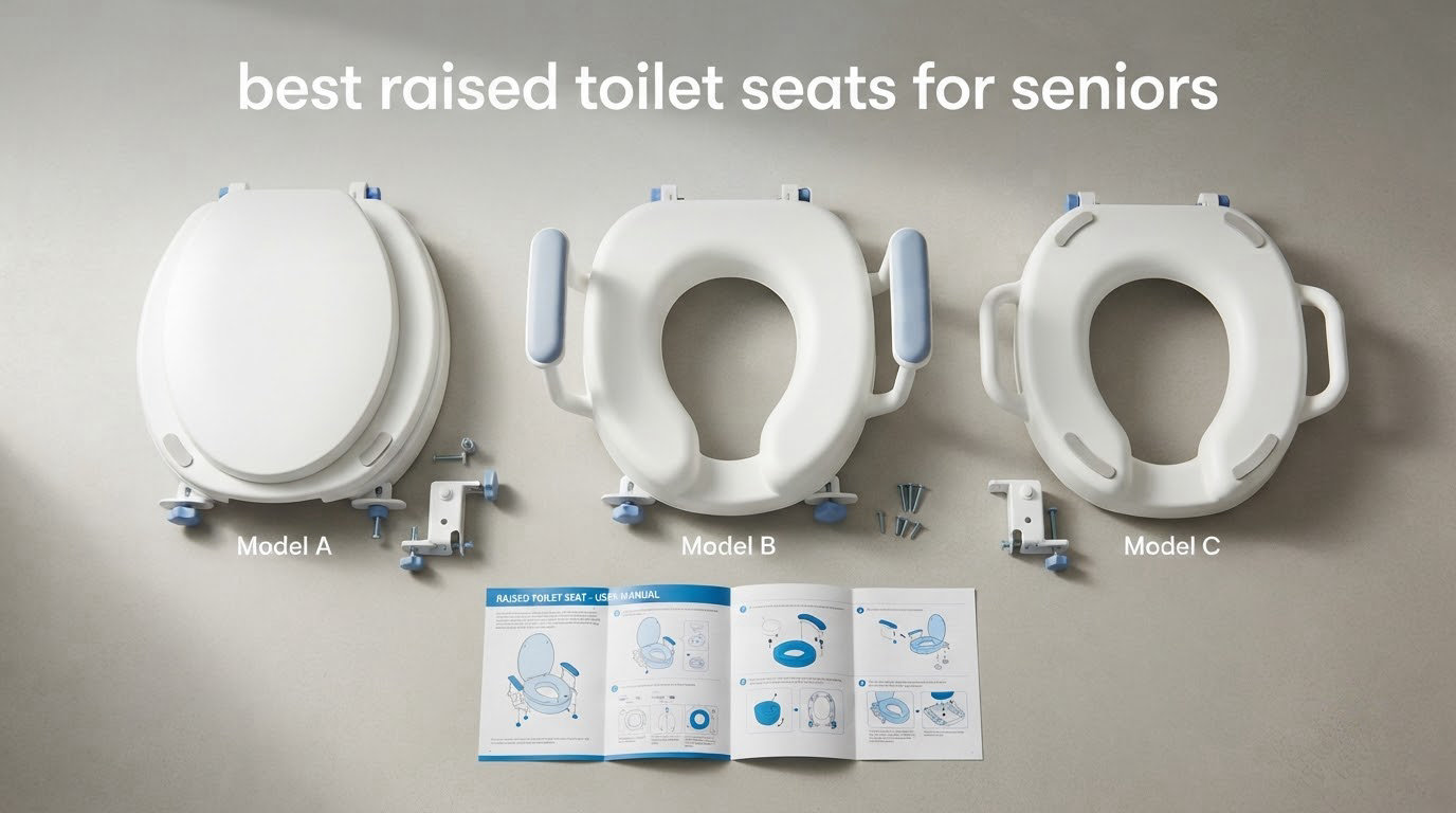 best raised toilet seats for seniors