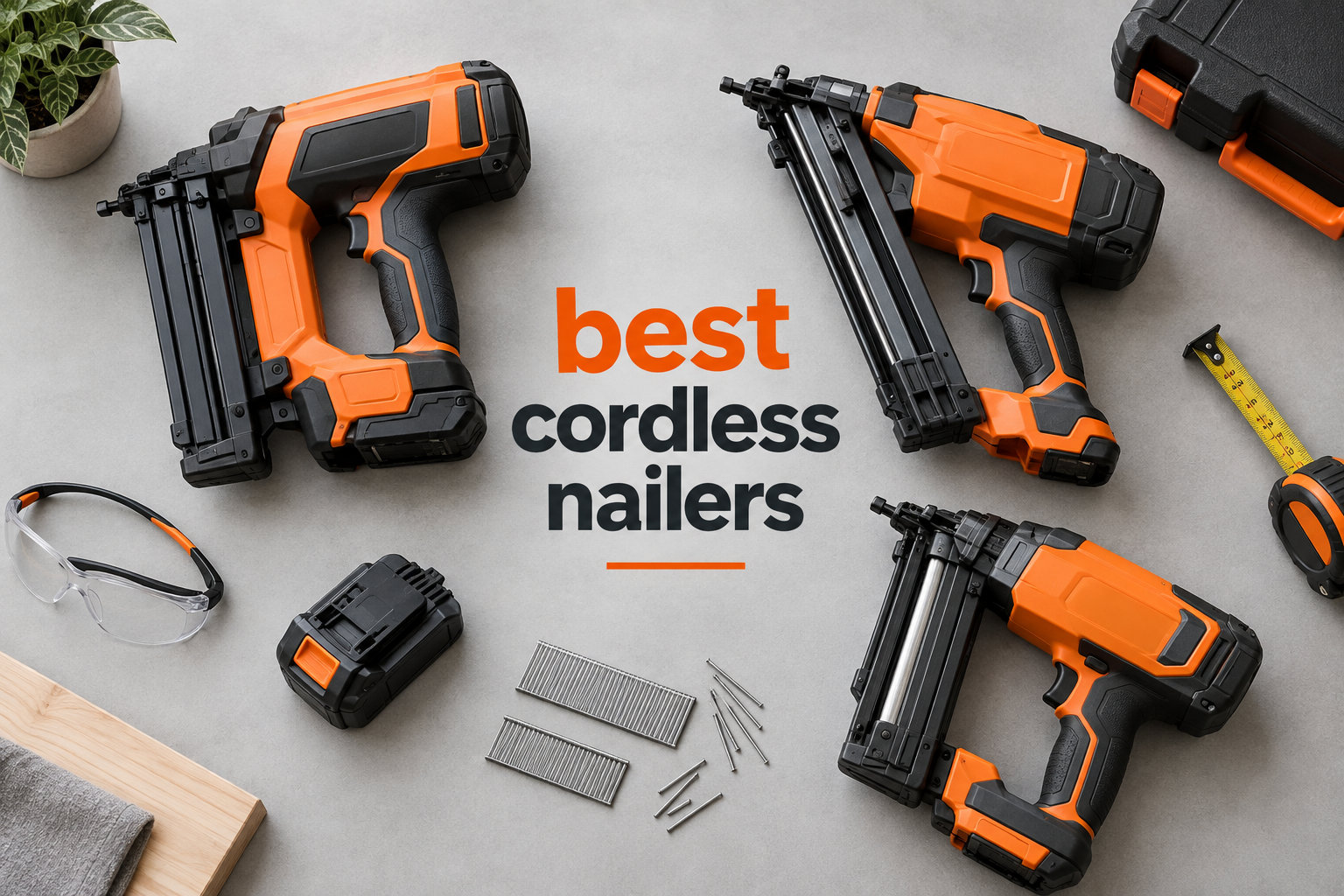 best cordless nailers
