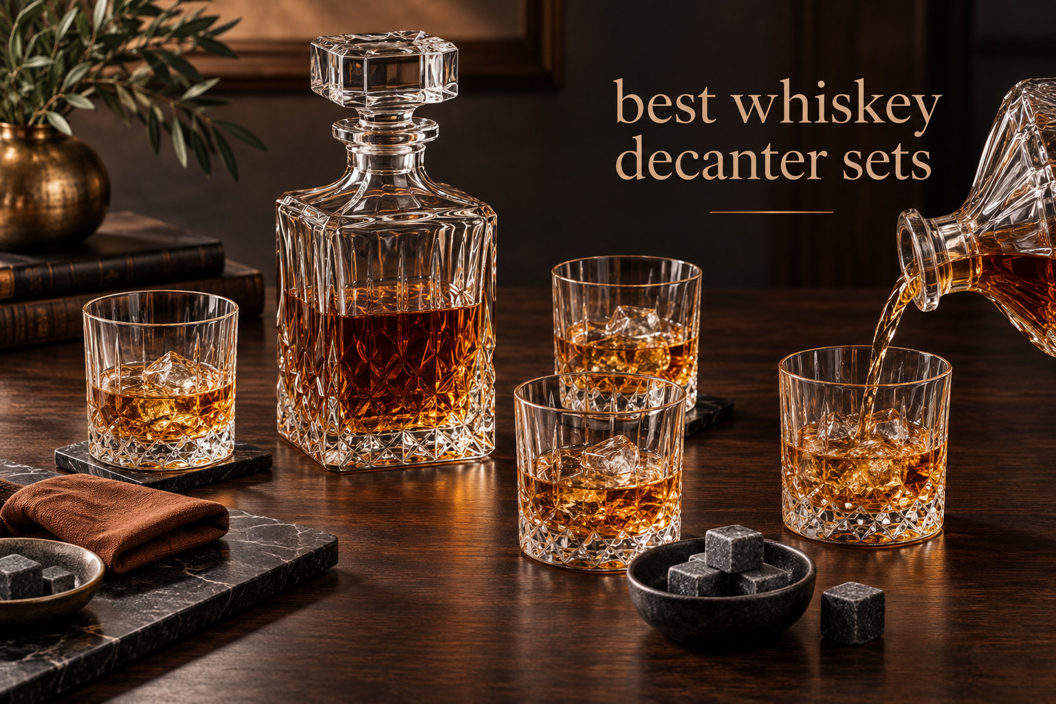 best whiskey decanter sets