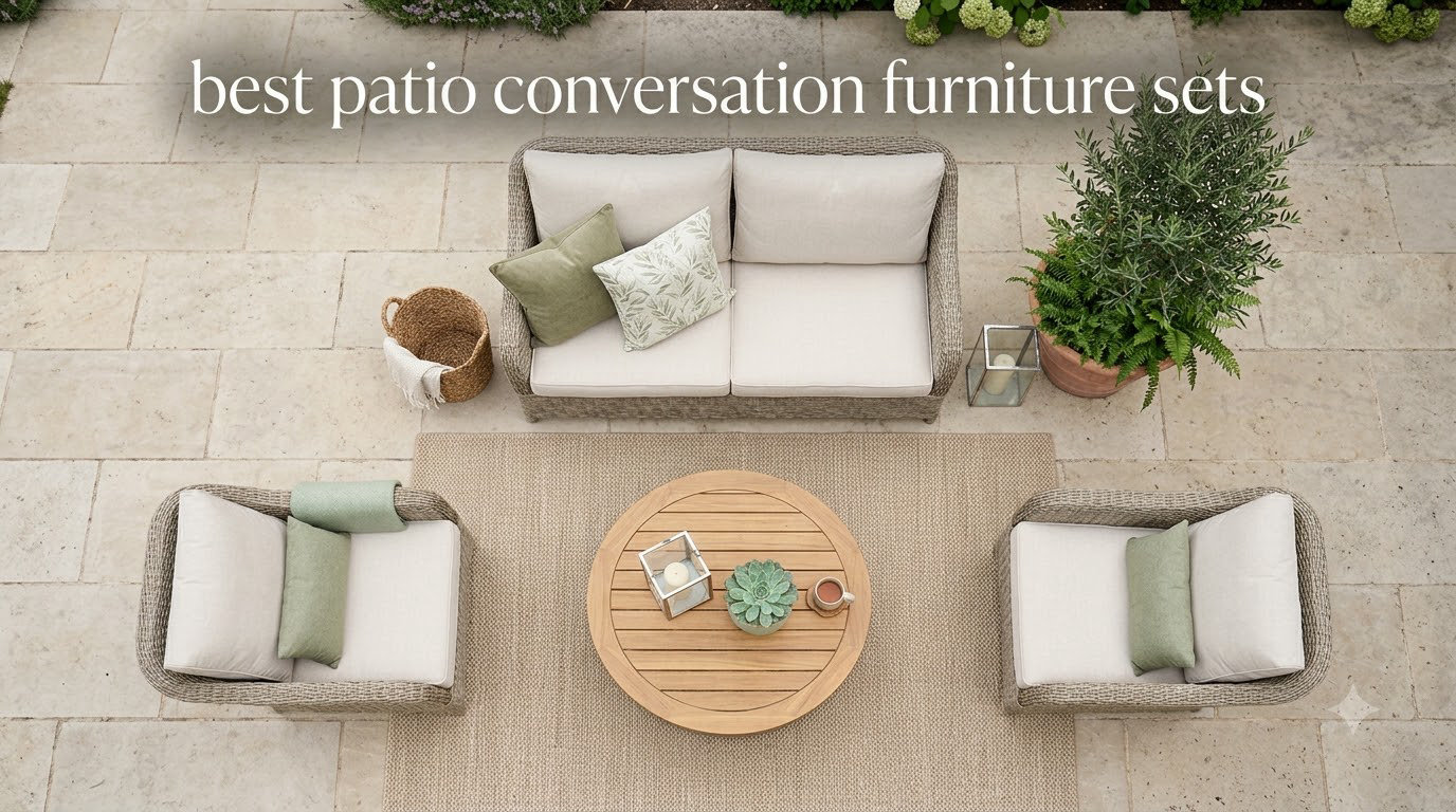 best patio conversation furniture sets