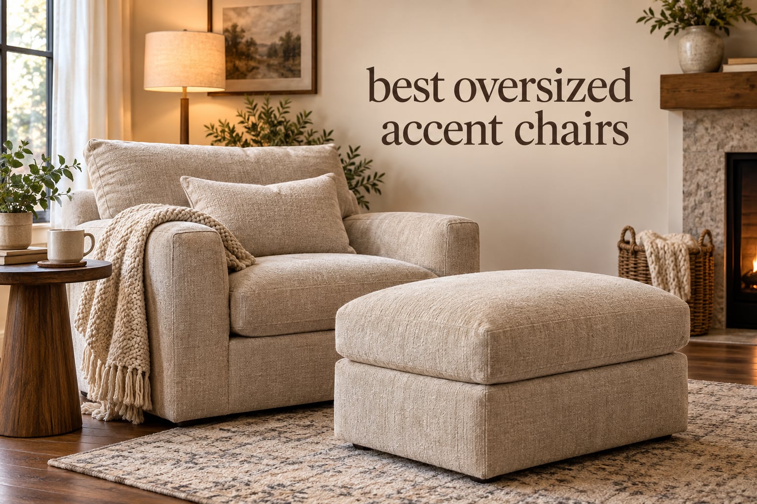 best oversized accent chairs