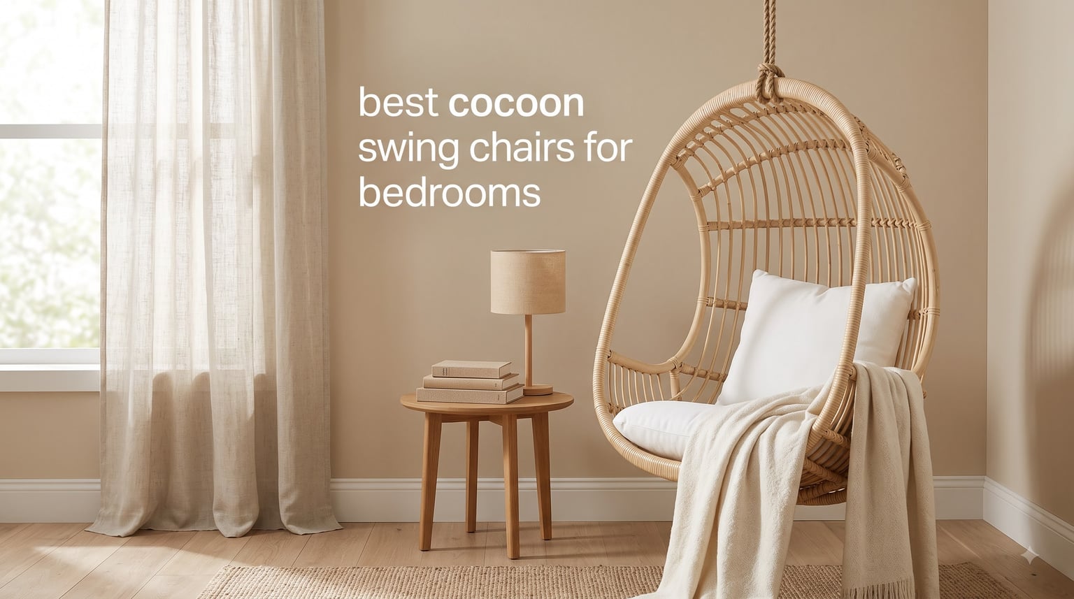 best cocoon swing chairs for bedrooms