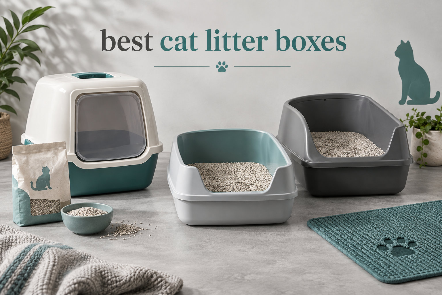 best cat litter boxes