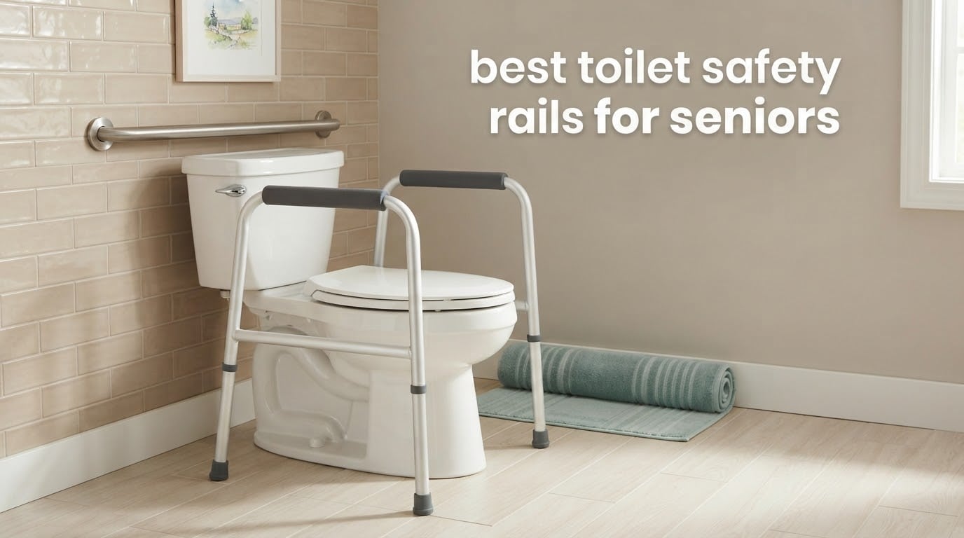 best toilet safety rails for seniors