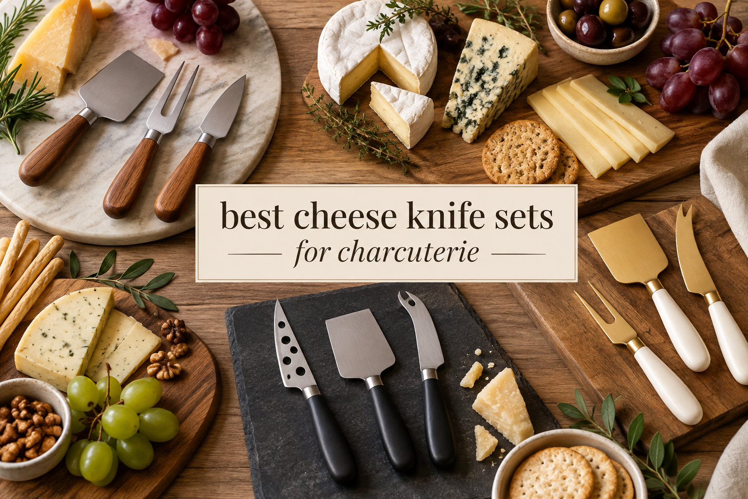 best cheese knife sets for charcuterie