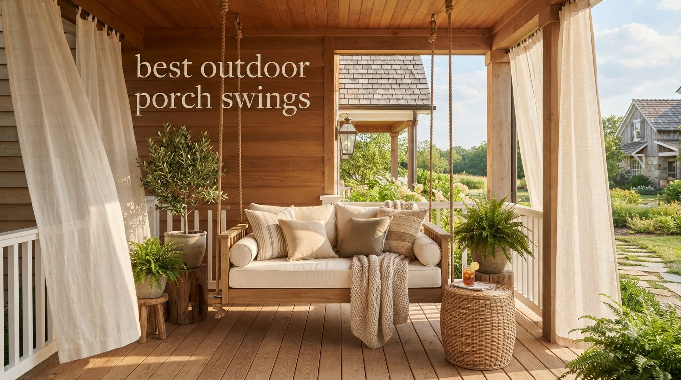 best outdoor porch swings