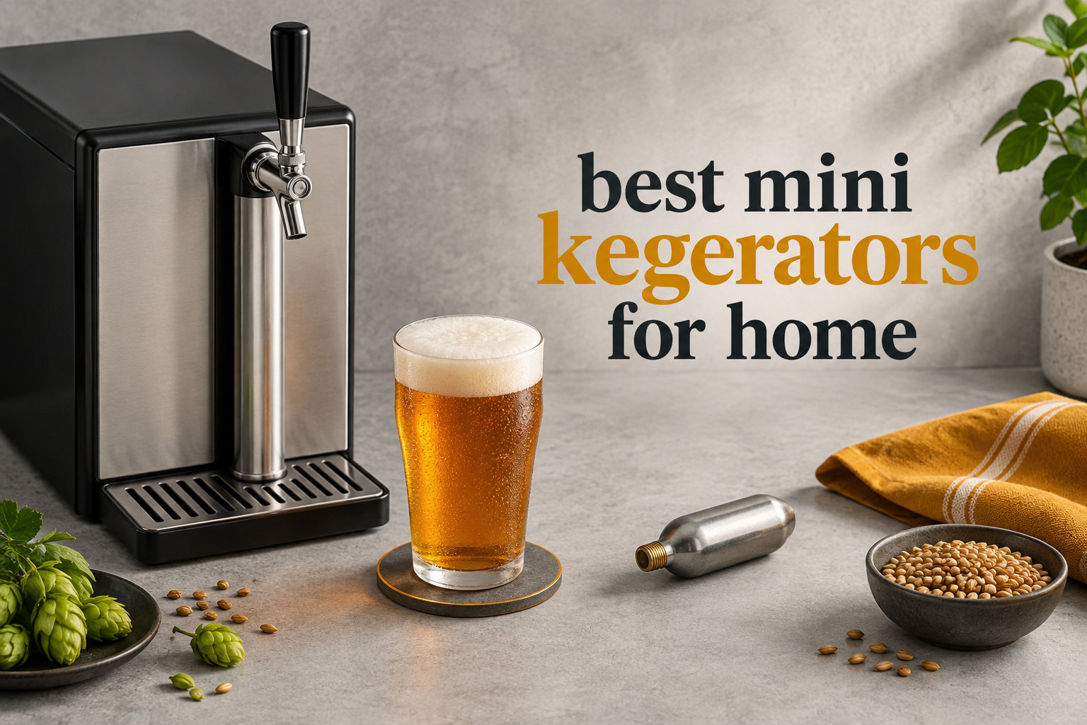 best mini kegerators for home