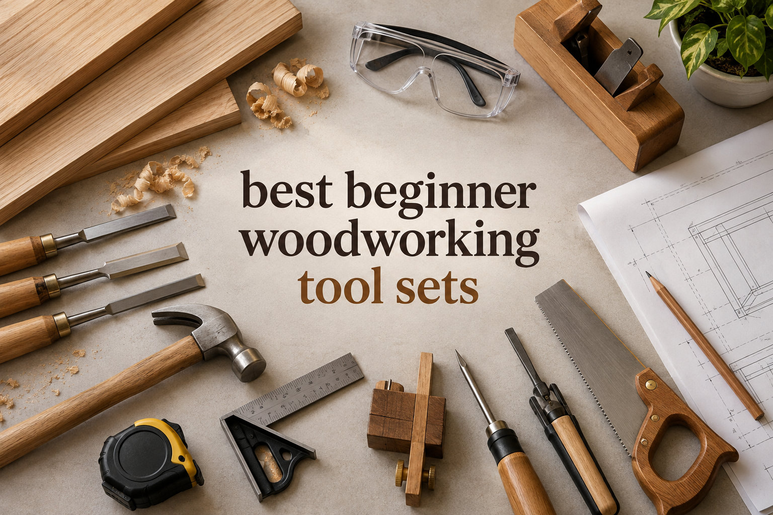 best beginner woodworking tool sets