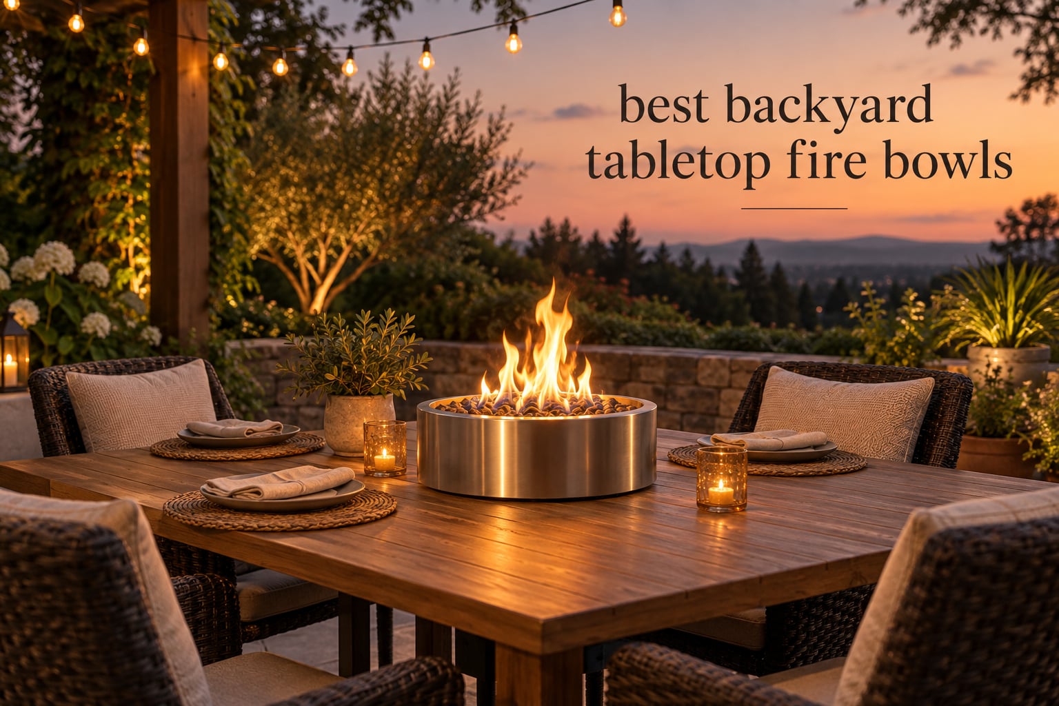 best backyard tabletop fire bowls