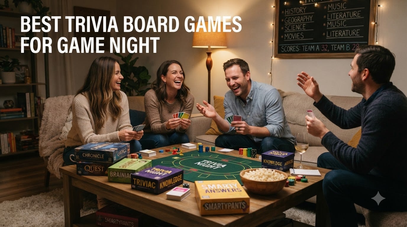 best trivia board games for game night