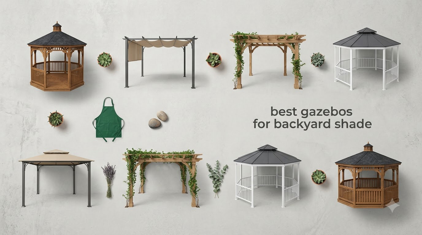 best gazebos for backyard shade