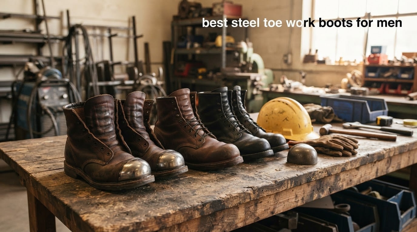 best steel toe work boots for men