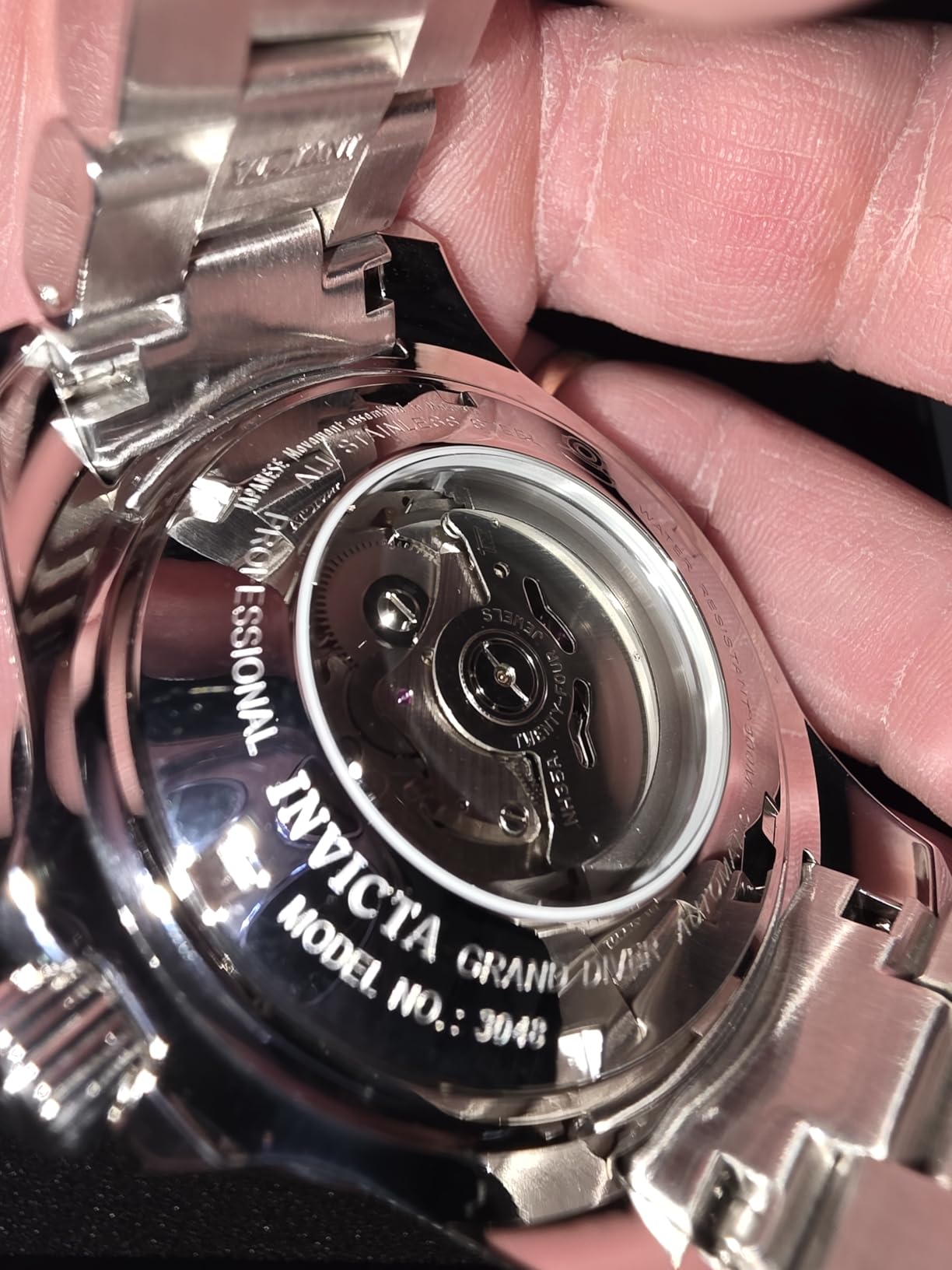 Invicta Men's 3044 Stainless Steel Pro Diver Automatic Watch customer photo 2