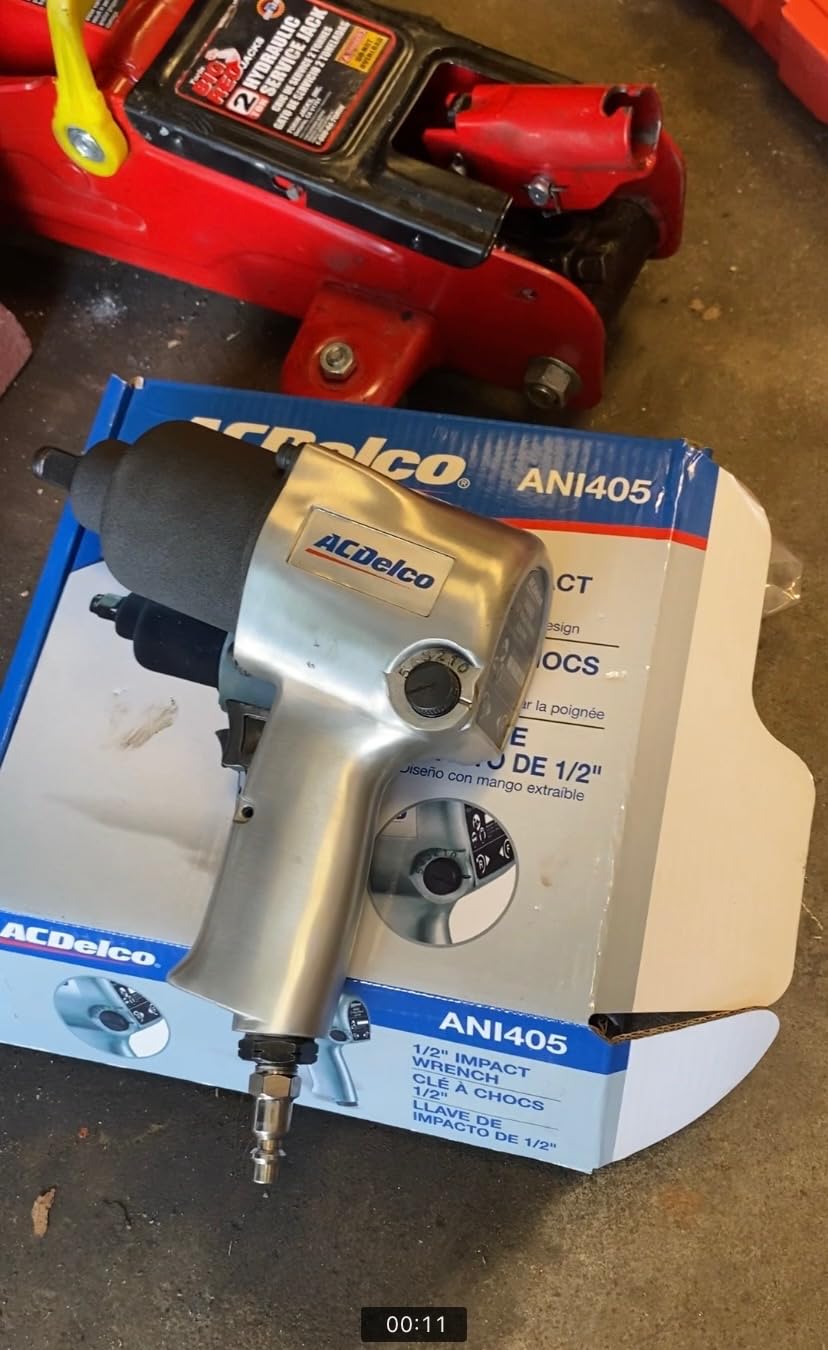 ACDelco ANI405A Heavy Duty Twin Hammer ½” 500 ft-lbs. 5-Speed Pneumatic Impact Wrench Tool Kit customer photo 1