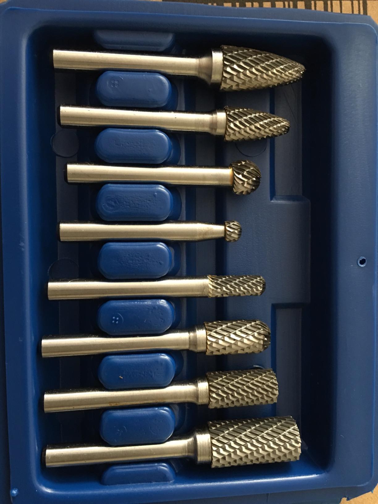 Astro Pneumatic Tool 219 ONYX 3pc Die Grinder Kit w/ 90° Die Grinder, Die Grinder & 8pc Double Cut Carbide Rotary Burr Set customer photo 1