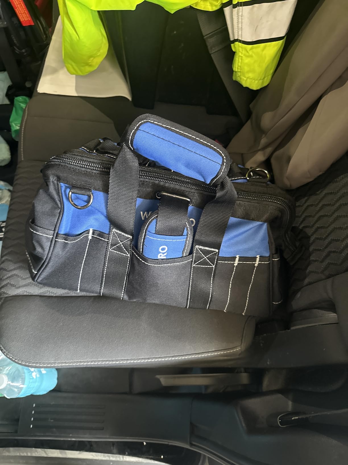 WORKPRO 16-inch Wide Mouth Tool Bag with Water-Proof Molded Base customer photo 2
