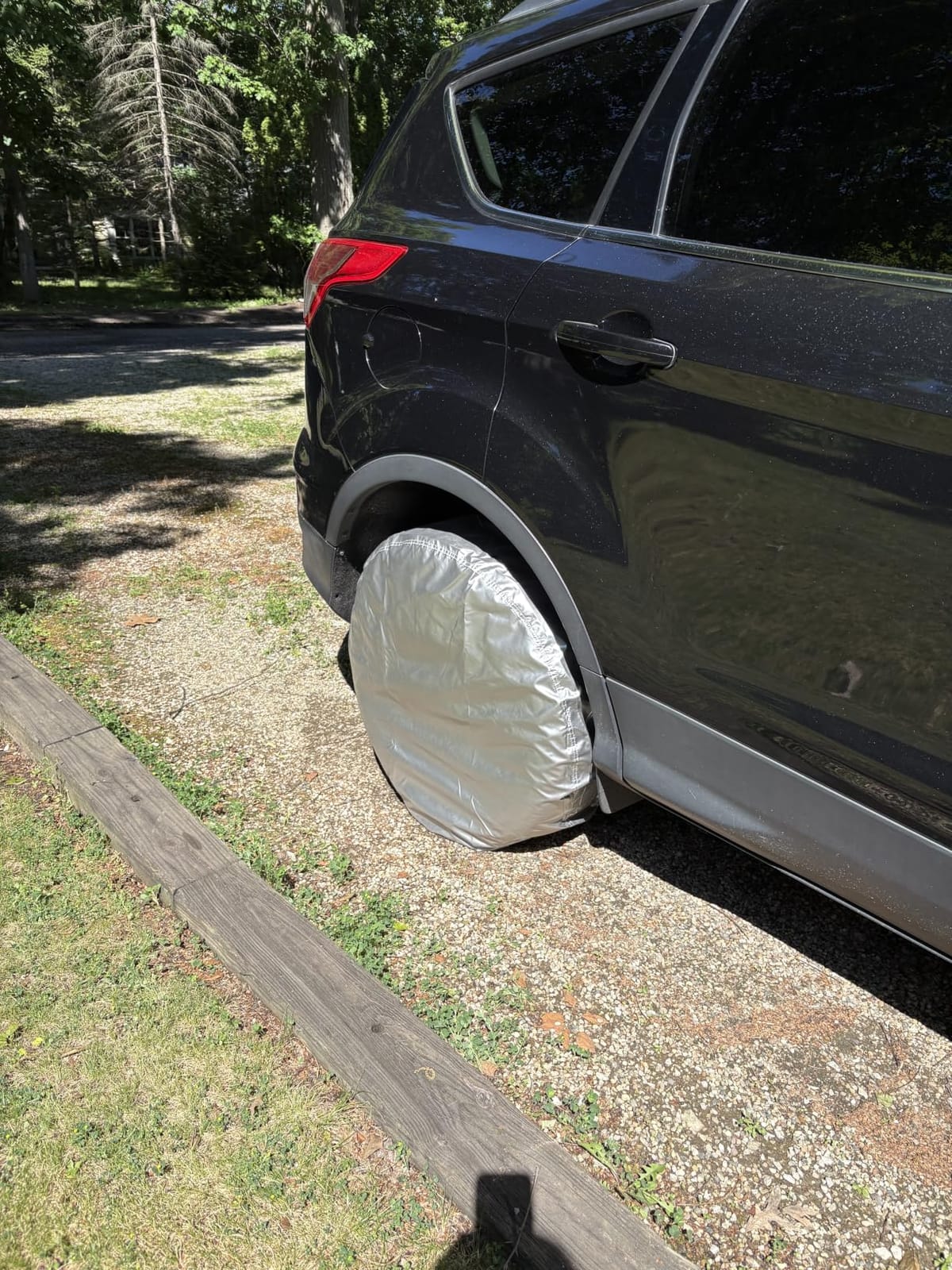 Explore Land Tire Covers 4 Pack Fit Tire Diameters 26-28.75 inch, Charcoal customer photo 1