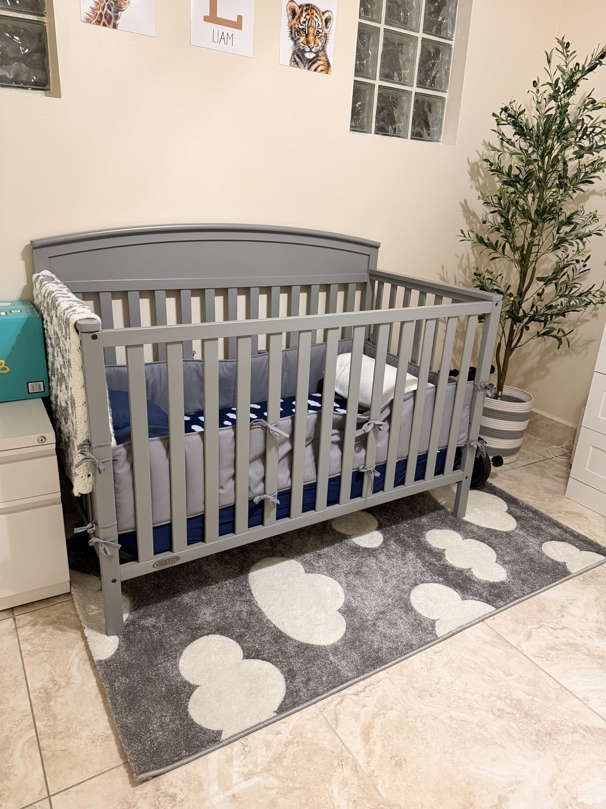 Graco Benton 5-in-1 Convertible Crib, Driftwood customer photo 1