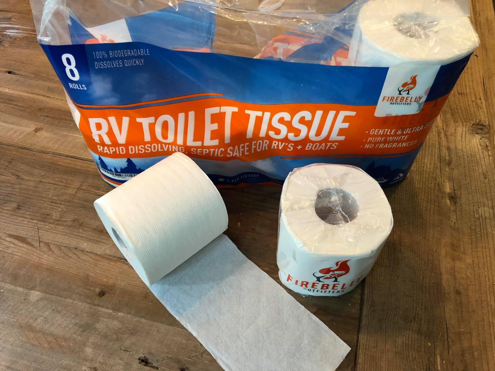Firebelly Outfitters RV Toilet Paper, Camper, Marine, Septic Tank Safe 2Ply customer photo 2