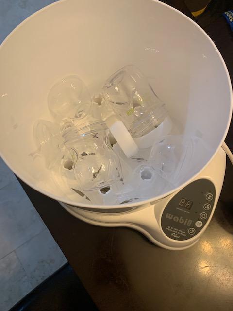 Wabi Baby Electric Steam Sterilizer and Dryer customer photo 1