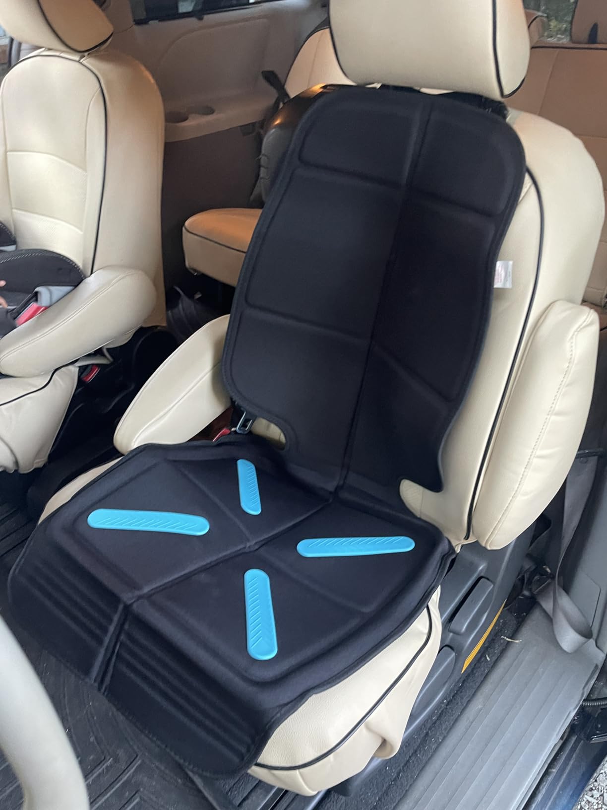 Car Seat Cover for Baby Child Car Seats, Shynerk Auto Car Seat Protector for Under Car Seats to Protect Automotive Vehicle Leather and Cloth Upholstery - Waterproof and Dirt Resistant customer photo 1