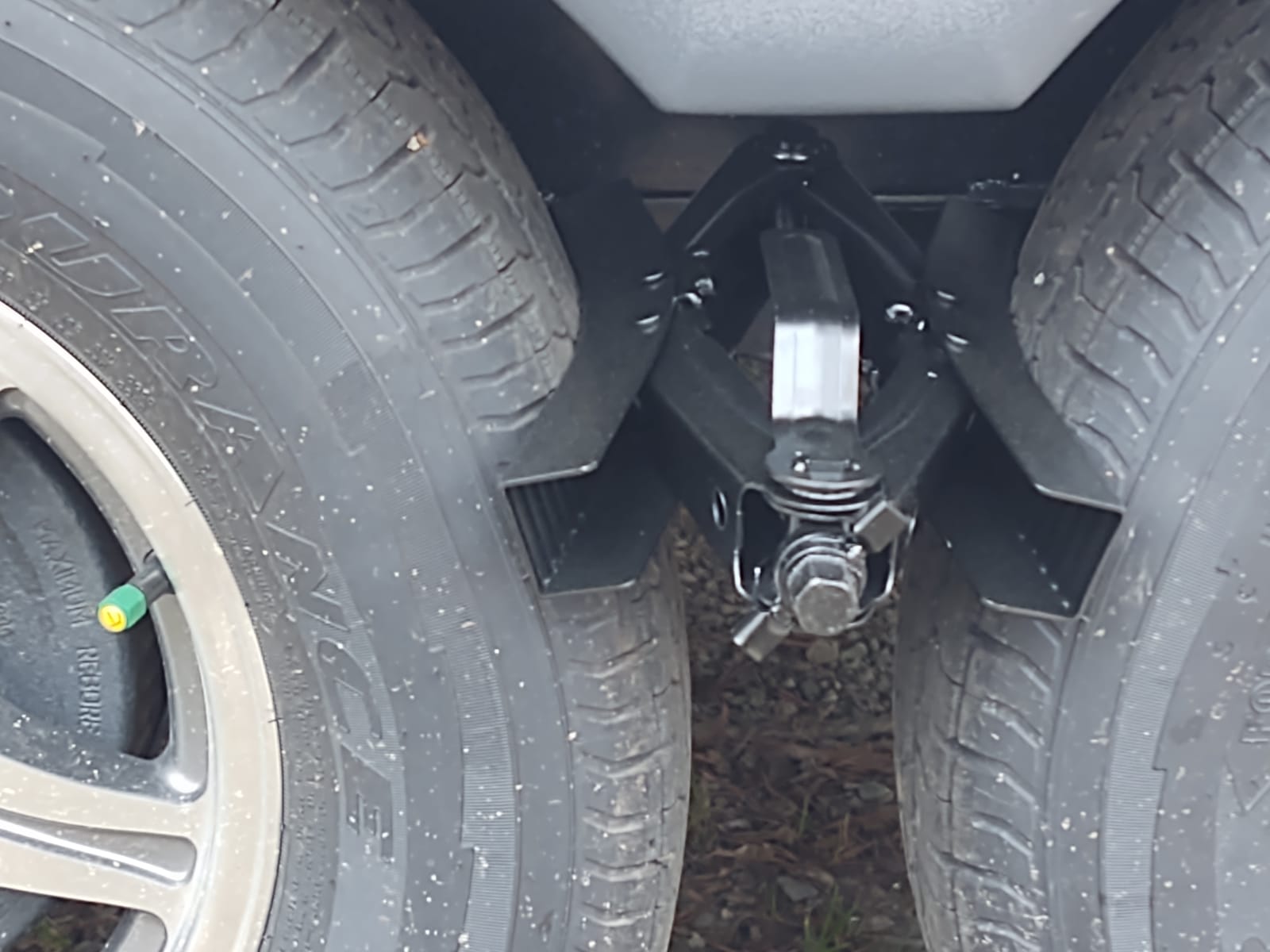 Original Camper Wheel Chock Stabilizer, X Chocks for RV 2 Pack, Heavy Duty RV Wheel Stabilizer for Travel Trailer, Fits 3.5″ to 11.5″ Tire Gaps, Anti-Rock Tire Chocks with Ratchet Wrench customer photo 2
