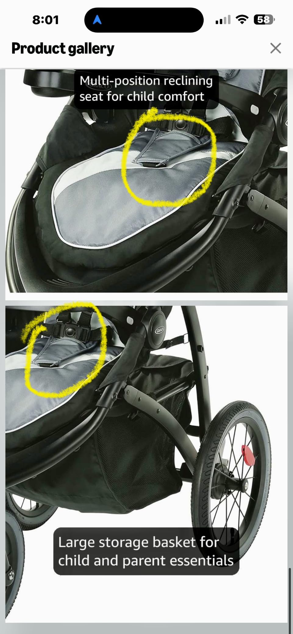 Graco FastAction LX Jogger Stroller, Drive customer photo 1