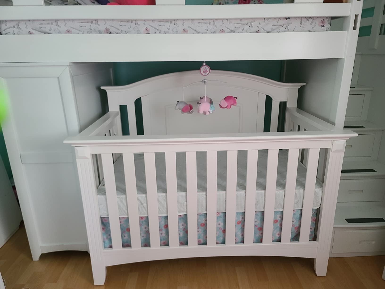Serta Perfect Slumber Dual Sided Crib and Toddler Mattress - Waterproof - Hypoallergenic - Premium Sustainably Sourced Fiber Core -GREENGUARD Gold Certified (Non-Toxic) -7 Year Warranty - Made in USA customer photo 2