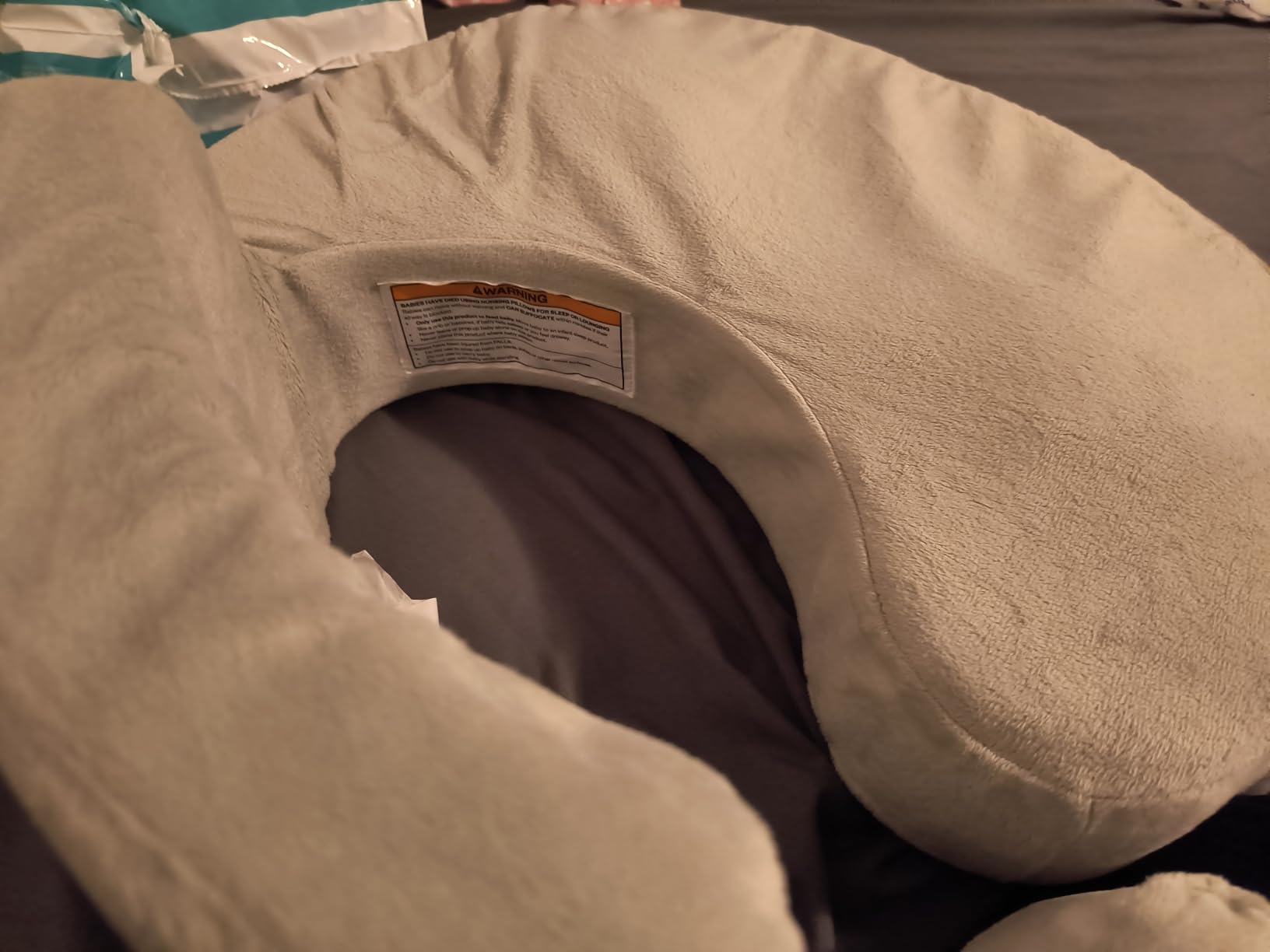 My Brest Friend Super Deluxe Nursing Pillow - Platinum customer photo 2