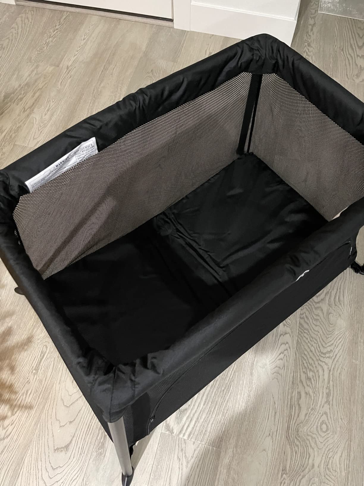 Dream On Me Travel Light Playard, Zipper Access Door, Travel Bag, Black customer photo 1