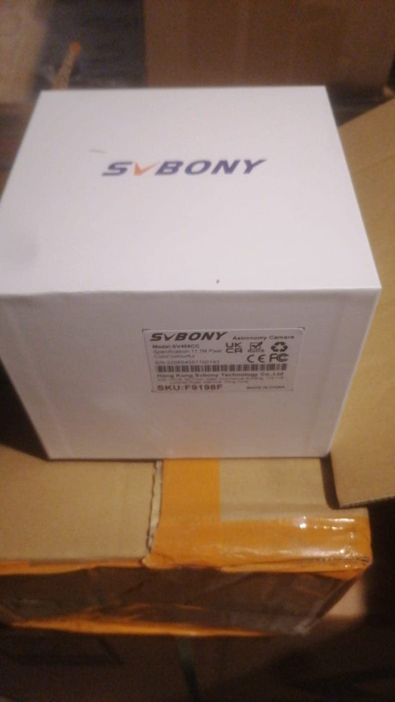 SVBONY SV405CC Astrophotography Camera, Cooled Telescope Eyepiece IMX294 customer photo 2