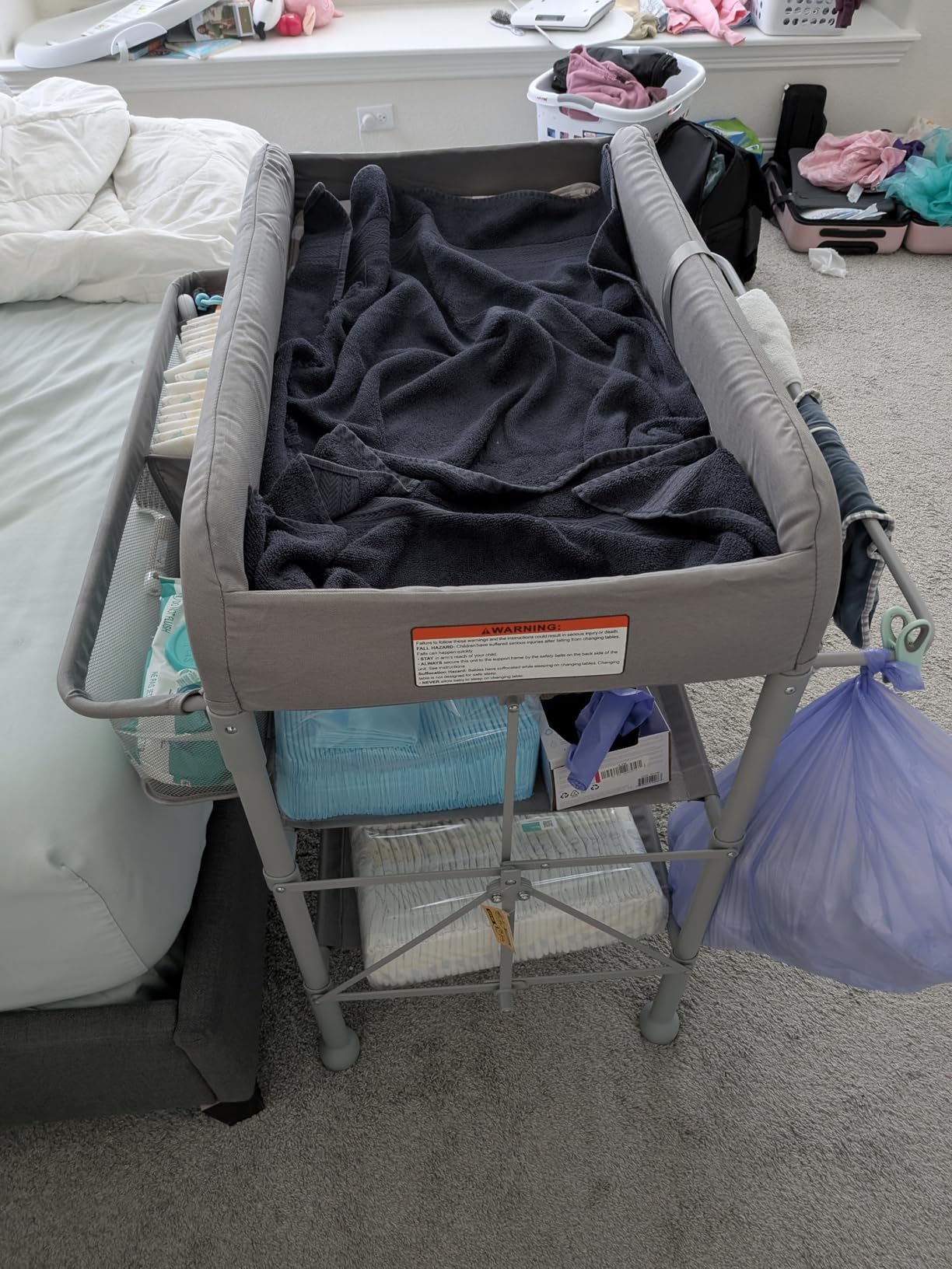 BEKA Diaper Changing Station, Portable Baby Changing Table customer photo 2