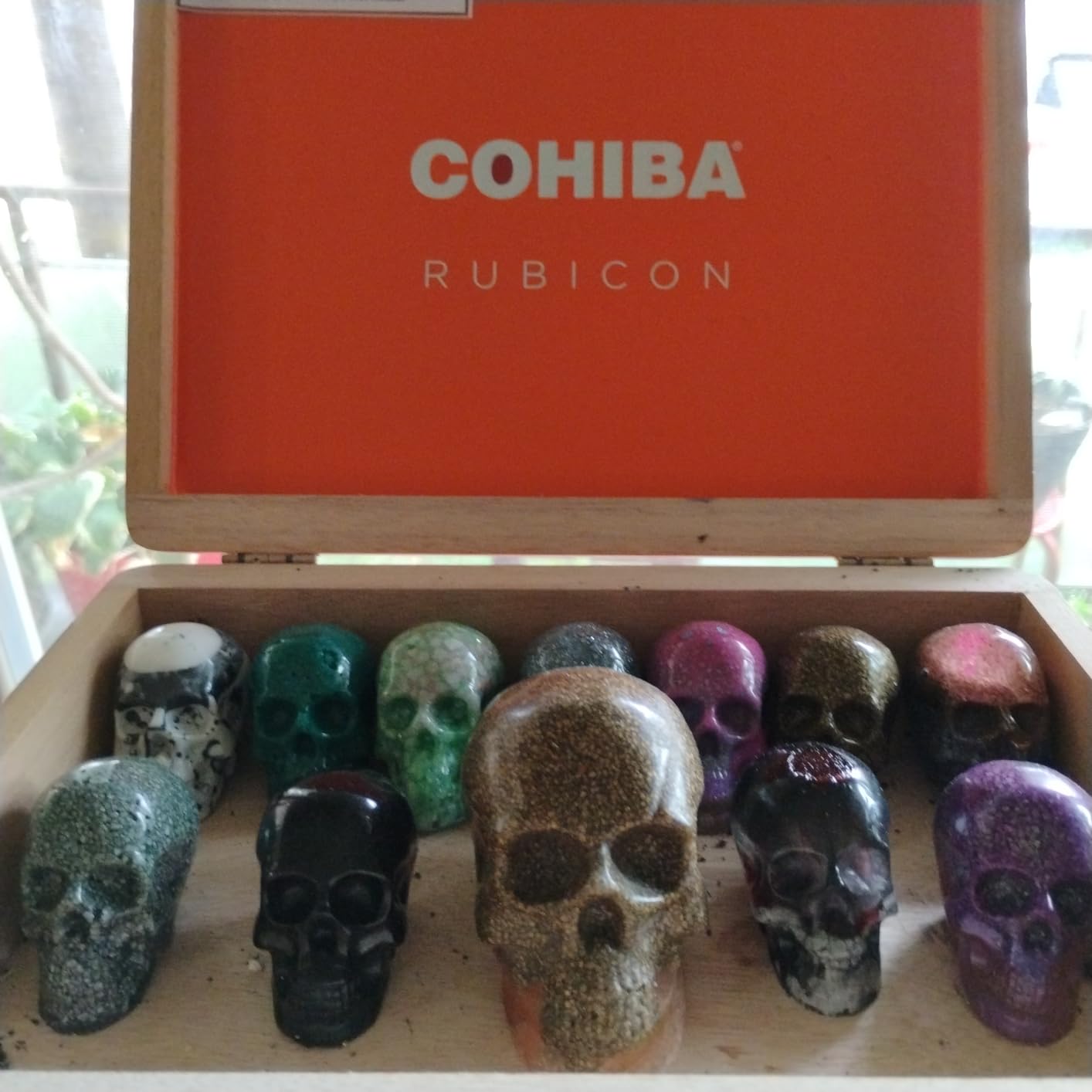 RESINWORLD Set of Large + Medium + Small 3D Skull Resin Molds, Flexible Clear Silicone Skull Head Molds, Silicone Molds for Resin, Soap, Clay, Candle Wax Casting, Halloween Home Decoration customer photo 2