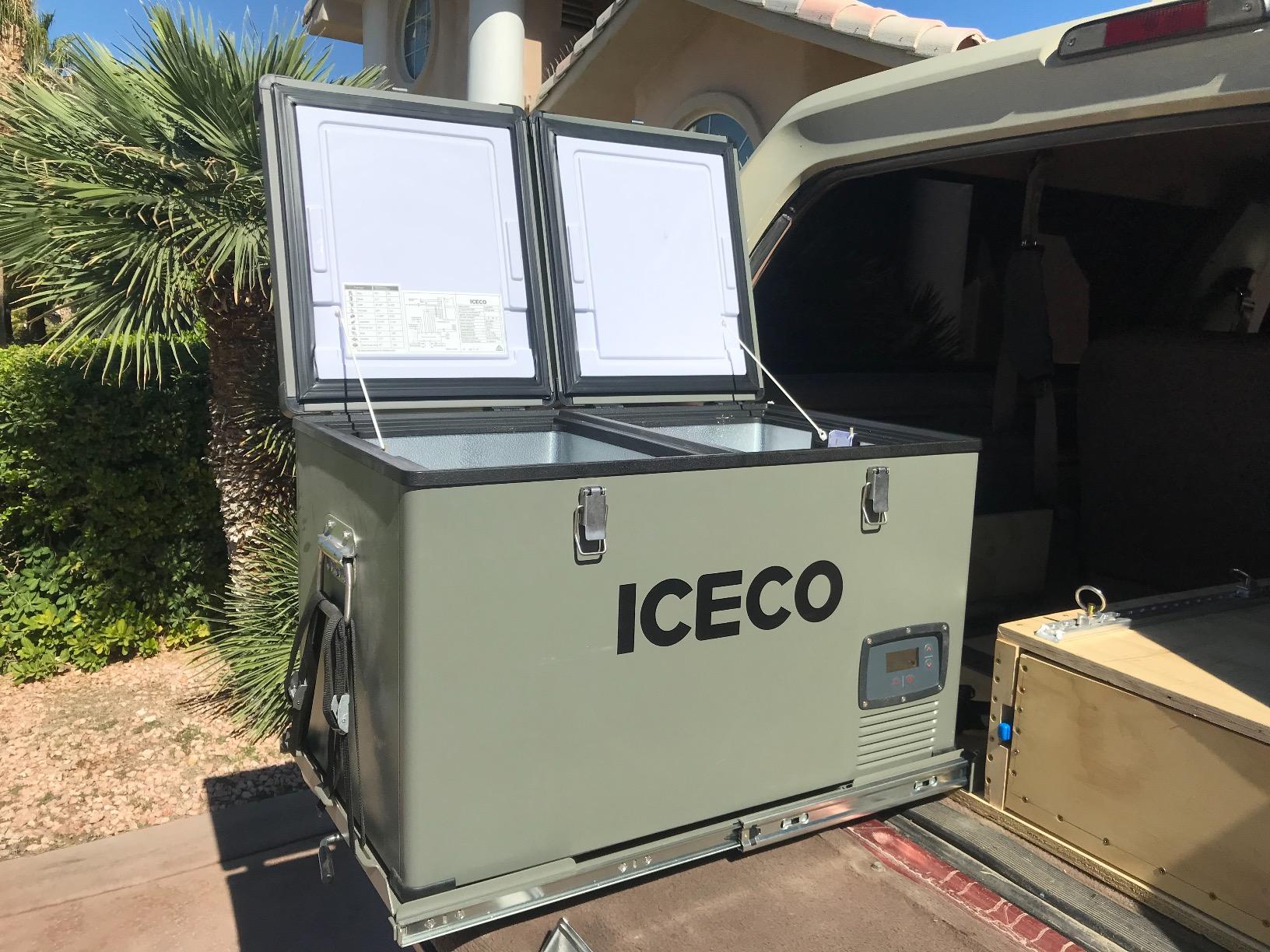 ICECO Slide Mount for JP Pro Series Portable Refrigerator Freezer, Car Fridge Freezer Slide (Slide for JP30 Pro/JP40 Pro/JP50 Pro) customer photo 2