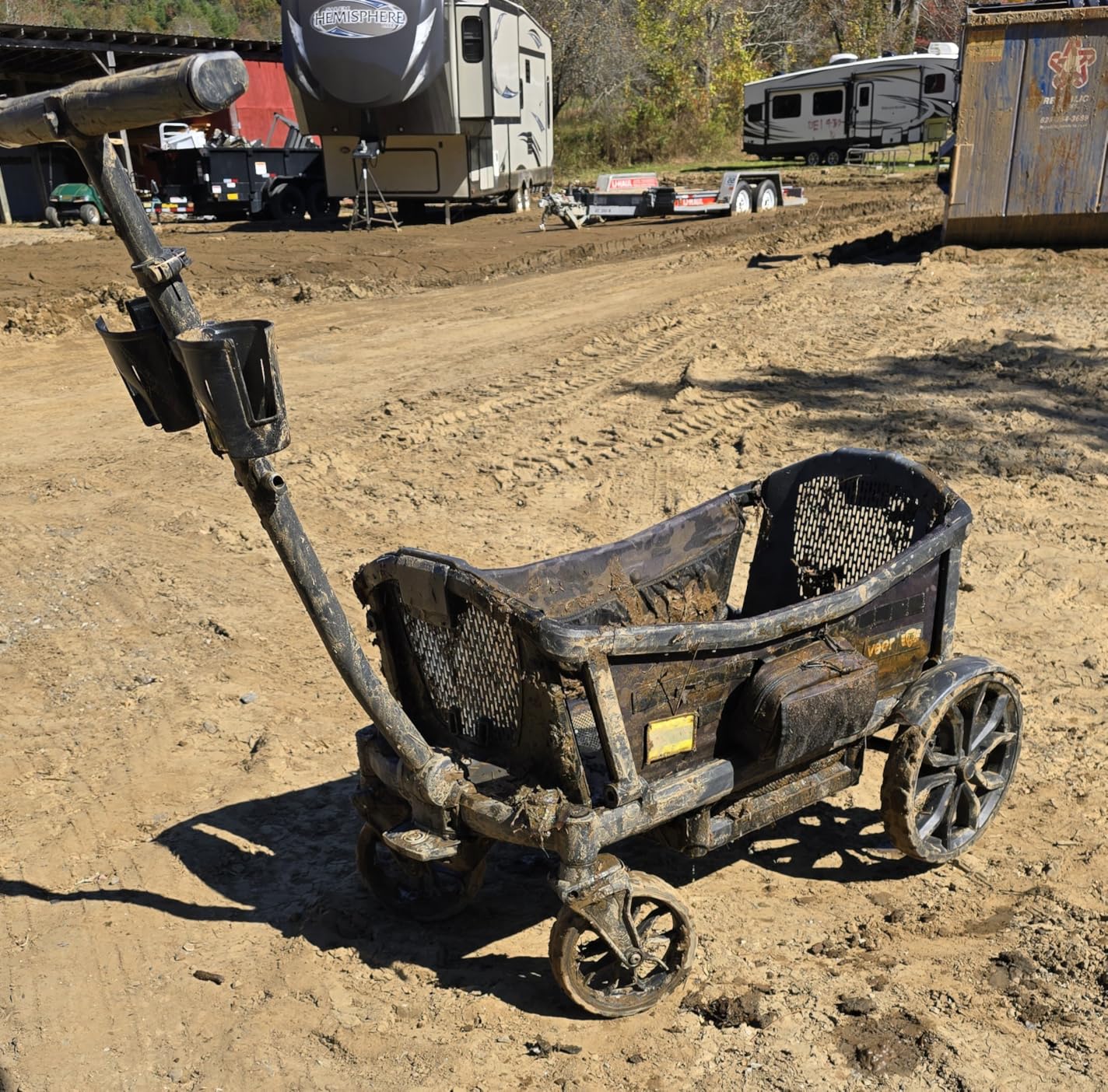 Veer All-Terrain Cruiser XL | Premium Off-Road Wagon Stroller for Babies, Toddlers, and Kids | Push/Pull/Push-Along Steering for Uneven Terrain | JPMA Certified | Lightweight and Collapsible | 4 Seats customer photo 2
